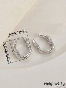 1 Pair Teenagers Elegant Drop Earrings For Daily Decoration For Party Jewelry Birthday Gift - 1# - View 8