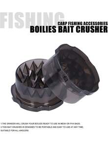 Trituradora portátil de alimento para carpas - Molinillo manual de alta eficiencia, utilizado para triturar alimento para peces, ahorro de espacio, adecuado para pescadores