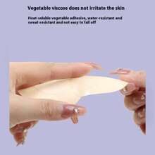 10pcs/20pcs Disposable Lifting Breast Stickers, Anti-Bump Invisible, Traceless, Ultra-Thin, Breathable, Gathered, Lifted, Anti-Drooping, Non-Woven Nipple Stickers, Invisible Nipple Stickers, Anti-Bump Nipple Cover, Women's Underwear Accessories
