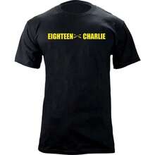 US Army Special Forces Engineer MOS Eighteen Charlie 18C Veteran T-Shirt  To Be Popular Gay - Black - View 1