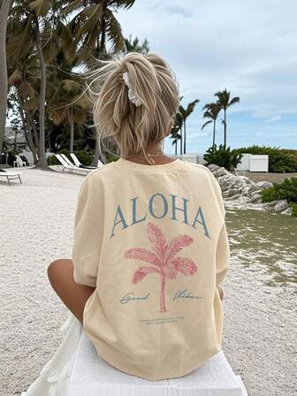 1pc Girls Casual Colorful Graphic Print Crew Neck Short Sleeve T-Shirt, Summer Student Clothing - Vibrant Fashion Prints Inspiring Imagination & Self-Expression