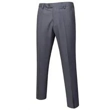 Caelus 时尚新款男士商务双排扣纯色西装外套+西裤 男士修身婚礼两件套西装外套裤子 高品质社交场合礼服 - 灰色 - 查看 7