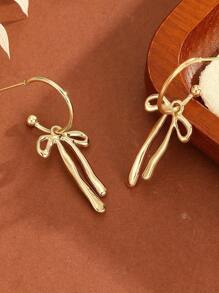 1 Pair Luxury Gold Butterfly Dangle Earrings - Versatile Design To Elevate Your Style, Suitable For Daily Outfit And Parties - Specially Crafted For Women Who Appreciate Elegance And Charm