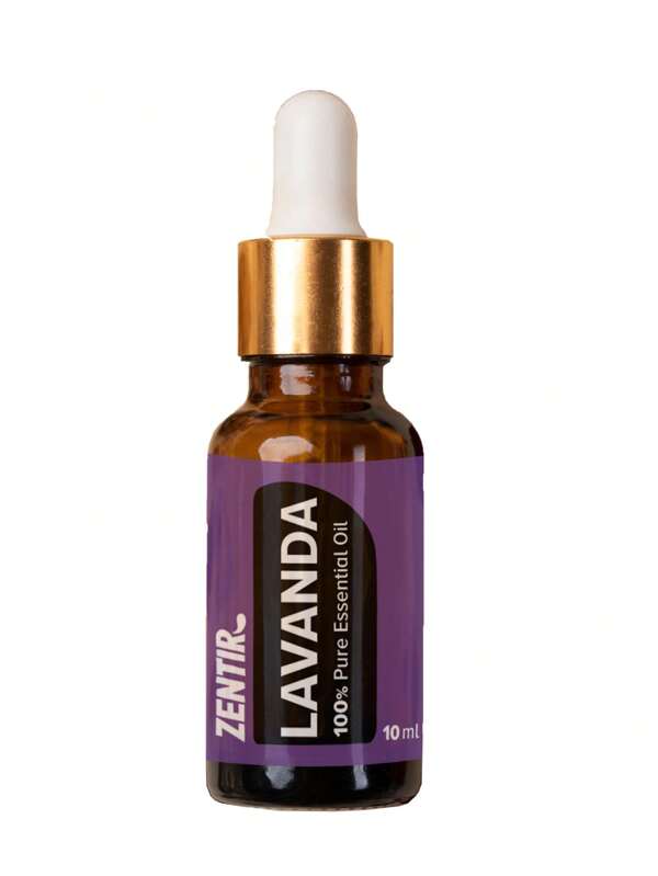 Aceite Esencial de Lavanda Zentir 10ml - 100% Puro - Calma y Relajación Profunda - Aromaterapia