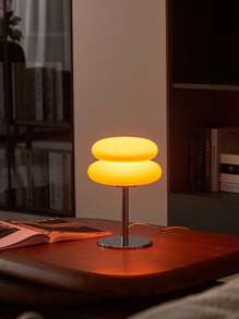 面包形夜灯家居装饰 - 触摸控制 USB 可充电氛围灯，适用于床头咖啡桌、面包店主题卧室装饰