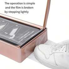 Automatic Shoe Cover Dispenser Mechanical Foot Step-On Shoe Film Machine Home Visitor Shoe Protector Water Proof Long-Term Use, Shoe, Spring Summer Picks, Brides Maid Gifts, Room, Bedroom Decor, Bedroom Decor, Beach, Travel, For Men, For Women, Vacation,Beach,Summer,Vacation,Holiday,Travel Essential,Going Out Tops,Household Items - Multicolor - View 9