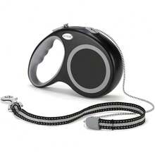 EC.TEAK Retractable Dog Leash 30 Feet for Medium Large Dogs up to 77 lbs Heavy Duty Tangle Free Large - Bildfarbe - Übersicht 7