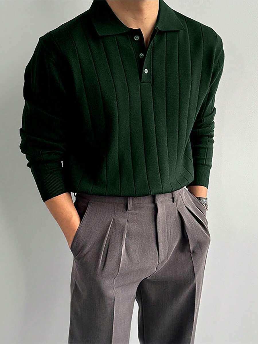 男士时尚商务休闲高领毛衣，秋冬款