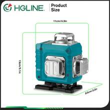 Yofidra 16 Lines 4D Laser Level 360 Horizontal Vertical Green Line Laser Level Self-Leveling Measuring And Leveling Tool Set With Tripod - UK Plug(220-240V) - View 4