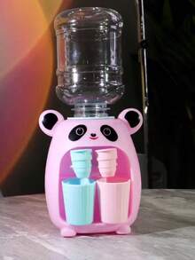 Children's Educational Pretend Play Toy, Cartoon Cute Miniature Rabbit/Panda/Car Water Dispenser, Interactive Double Spout, Early Learning Realistic Adorable Toy For Boys And Girls, Random Color Combination - Multicolor - View 10