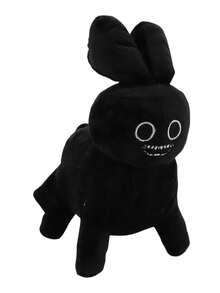 25厘米/9.84英寸 Forsaken Gubby 毛绒玩具 Noob 三角耳兔毛绒动物玩偶装饰创意礼物儿童生日派对家居女孩房间装饰游戏收藏品 - 彩色 - 查看 12