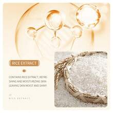 6PCS BIOAOUA Rice Facial Skin Care Set | Women's Facial Skin Care Set | Cleanser Hydration Eye Cream Face Cream Complete Skin Care Set Hydrating, Moisturizing, Healthy Skin Great Gift For Holidays