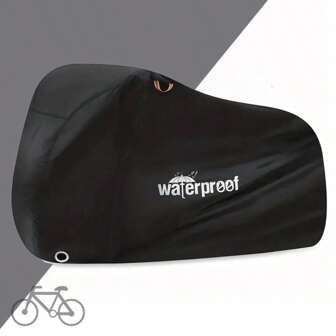 Bike Cover, Outdoor Storage For 2 Bikes, Bicycle Cover With Lock Hole For Road Bike/Ebike