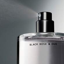 Body Mist, Black Rose & Oud Scent, Skincare Infused Perfume Hair & Body Spray For Women And Men, Hydrating Fragrance With Glycerin And Red Algae, Vegan, Cruelty Free, 3.4 Fl Oz