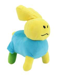 25厘米/9.84英寸 Forsaken Gubby 毛绒玩具 Noob 三角耳兔毛绒动物玩偶装饰创意礼物儿童生日派对家居女孩房间装饰游戏收藏品 - 彩色 - 查看 9