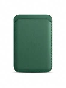 Apple Magsafe Leather Magnetic Adhesive Card Slot PU Leather Card Holder