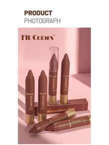 Fit Colors 1pc Matte Chocolate Scented Waterproof Lip Liner, Precise Lip Contour For Daily, Festivals, Parties, Stage Makeup - Nhiều màu - Xem 8