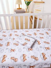 1PC Soft Changing Pad Cover-Unisex Diaper Change Table Sheets For Baby Girls And Boys - Multicolor - View 8