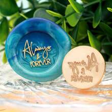 CYFUN DESIGN 1 PC Happy Birthday/With Love/Thank You Words Pattern Wax Seal Stamp Head NO Handle Detachable Sealing Stamp Stamp Head For Letter Invitation Card Wedding Gift Package Holidays,Back To School,School Supplies