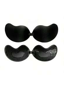 2 set/Reggiseno invisibile a spinta Mango, Reggiseno, Reggiseno adesivo a raccolta - Adatto per abiti da sposa, abiti da sera, top senza spalline, senza spalline, reggiseno adesivo - Tuta intera - Adatto per top senza spalline, abiti da sera, abiti attillati.