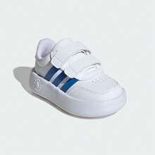 Adidas Zapatillas deportivas BREAKNET 3.0 CF I para niños pequeños, de caña baja JS3678 - Blanco - Ver 5
