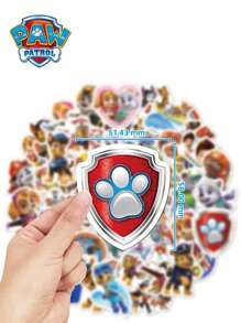 Paw Patrol 50 Stickers Cartoon Cute Characters Highly Attractive Creative Waterproof Stickers DIY Computer Tablet Skateboard Decoration Birthday Christmas Surprise Gift Birthday,Party Birthday Christmas,Birthday Decorations For Girls,Pat Patrol,Paw Patrol Birthday Party Decorations,Paw Patrol,Paw Patrol Birthday,Paw Patrol Birthday Decorations,Gender Reveal,Paw Patrols,Kids Paw Patrol