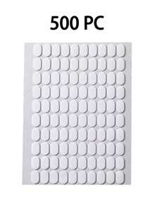 100pcs Double-Sided Adhesive Nail Stickers, Suitable For Nail Art Practice, Transparent Seamless Crystal Gel, Fixing Nail Plates, Jelly Gel, Nail Art Supplies, Nail Tools, Nail Art Tools, Back To School Season, Nail Art, Nail Tools, Suitable For Press-On Nails - Multicolor - View 13