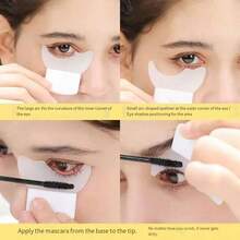 Eye Shadow Eyeliner Makeup Template - Cat's Eye Wing Eyeliner Guide Tool, Portable And Easy To Clean Silicone Makeup Assistant, Precise Eye Makeup (Pink), Beauty Accessories, Flexible Design,Cheap,Valentine's Day,Cheap Items,Travel,Travel Essential,Room Decor,Valentine's Gift,Cheap Stuff,Room,1 Dollar Items,Vacation Essentials,Gifts For Women,Bedroom,Valentine,99 Cent - Pink - View 6