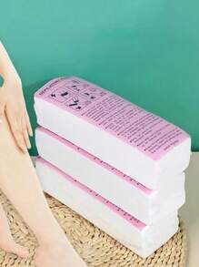 50/100 Peças Tiras de Papel de Cera de Depilação para Uso Unissex com Espessura Aumentada, Tiras Descartáveis de Cera Profissional para Salão, Produtos e Acessórios para Cabelo, Produtos Essenciais para Viagem de Beleza de Barbearia