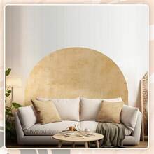 Watercolor Headboard Arch Wall Decal Boho Huge Murals Peel And Stick Arch Headboard Sticker Large Accent Bed Wall Decal Decor For Bedroom Living Room(Brown,83 X 61 Inch) - Chocolate Brown - View 7