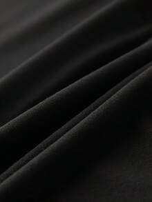 加大码个性化定制文字男士 T 恤，输入您的文字/祝福/有趣的引语/信息，节日礼物，情人节/生日/周年纪念定制文字，团队建设制服，音乐节，送给他的礼物，派对服装，春夏男士圆领短袖 T 恤，送给他的礼物，情人节礼物 - 黑色 - 查看 4