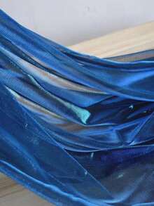 1pc Ombre Dual-Tone Mesh Fabric, Laser Textured Sheer Maxi Dress Fabric, Creative Handmade Material - 27# - View 3