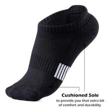 6/12/20 Pairs Athletic Ankle Socks For Women Breathable Low Cut Running Socks Cushioned Moisture Wicking For Sport Traveling