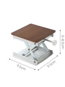 Adjustable Coffee Machine Coaster, Elevated Coaster, Water Dispenser, Coffee Machine Splash-Proof Lift Platform, Rust-Free Aluminum Alloy Material, Heat-Resistant Anti-Burn Pad, Doll Display Stand, Aroma Diffuser Stand, Jewelry Display Stand, Suitable For Home Decor, Water Collection, Anti-Burn Protection