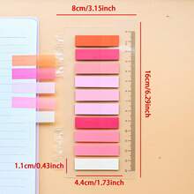 1 套 200 张 Pet 透明可写标签/贴纸，分类索引标签，学生办公用品，学校用品，返校