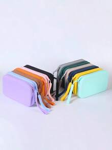 Bolsa de Cosméticos de Silicone de Cor Sólida de Tamanho Grande, Bolsa de Praia, Clutch de Praia, Bolsa Porta-Cabos de Telefone Minimalista Portátil para Armazenamento de Cartão de Identificação, Bolsa de Armazenamento com Zíper, Decoração de Quarto, Bolsas, Nécessaire, Vaidade, Viagem, Nécessaire, Essenciais de Viagem, Organizador, Armazenamento, Essencial de Viagem, Organizador de Maquiagem, Nécessaires de Maquiagem, Nécessaire de Higiene, Organizador de Mesa, Nécessaire de Cosméticos, Nécessaire de Maquiagem, Organizador de Maquiagem, Acessórios de Vaidade, Nécessaire de Maquiagem, Nécessaires de Maquiagem, Nécessaire de Maquiagem, Nécessaire de Maquiagem, Organizador de Maquiagem, Viagem, Nécessaire de Maquiagem, Bolsa, Vaidade, Nécessaire de Maquiagem, Essenciais de Viagem, Bolsa Nécessaire, Nécessaires de Maquiagem, Bolsas, Essencial de Viagem, Acessórios de Vaidade, Nécessaire de Maquiagem Pequeno, Nécessaire de Maquiagem, Nécessaire de Cosméticos, Essencial de Viagem, Grande Ca