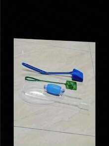 3 件套水族箱清洁套装：水族箱虹吸管、鱼网、双面清洁刷，让您的鱼缸干净顺滑