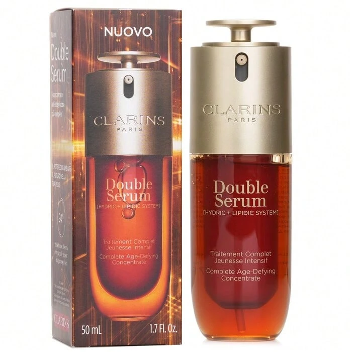 Clarins Double Serum Complete Age Defying Concentrate 50ml - 白色 - 查看 1