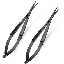 1 件超精细弧形指甲剪，男女通用，小型修甲修脚手指脚趾甲指甲角质层剪刀 - 黑色 - 查看 1