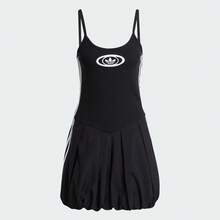 Adidas Originals Vestido sin mangas de globo para mujeres KC8798 - Negro - Ver 1