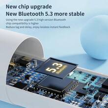 新款 X87 蓝牙 5.3 耳机无线耳机触控游戏耳机 HIFI 立体声降噪耳塞带麦克风 X87 蓝牙 5.3 TWS 无线耳机带 LED 显示屏立体声耳机触控耳塞降噪 - 卡其色 - 查看 6