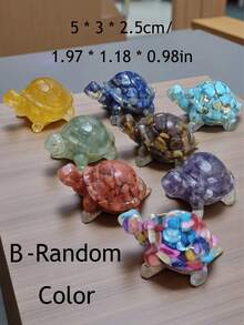 经典海龟钓鱼装饰：可爱树脂迷你海龟雕像，悬挂式花盆/鱼缸装饰，室内家居装饰小雕像，适用于花园、庭院、房屋和池塘 1 件