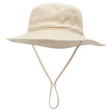 1 pezzo Cappello da sole per bambini in tinta unita, traspirante, protezione solare, cappello da spiaggia in tessuto leggero per uso esterno quotidiano - A - Visualizzare 30