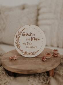 Placa de Sinalização de Madeira Personalizada, Presente Gravado para Casais, Noivas, Pais, Mães, Avós, Presente de Casamento, Chá de Panela, Aniversário, Aniversário, Impressão Gráfica, Multifuncional, Durável, Ornamental, Reutilizável, Requintada, de Alta Qualidade, Colorida, Moderna, Personalizada, Única, Presentes Ideais para Ela, Namorado, Pai, Mãe, Família, Amigos, Sala de Chá, Casa, Jardim, Escritório, para Aniversários, Dia dos Namorados, Dia das Mães, Dia dos Pais, Formatura, Inauguração da Casa