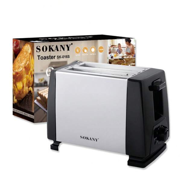 Machen Sie jedes Mal perfektes Toast mit unserer 700W Euro Standard Automatik Brotmaschine: 2-Scheiben Multifunktionaler Frühstückstoaster