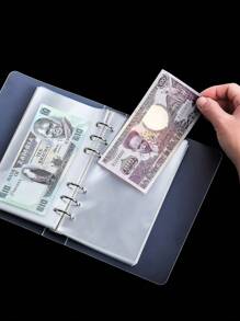 100 Pocket Currency Photo Albums, Portable Banknote Holders, USD Banknote Storage Book, For Storing Banknotes, Cash Storage, Used For Banknote Files, Bills, Transaction Cards, Stamps Collection Items, Storing Photos, Photo Storage Book, As Halloween, Birthday, Christmas Gifts