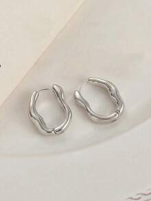 1 Pair Teenagers Elegant Drop Earrings For Daily Decoration For Party Jewelry Birthday Gift - 1# - View 6