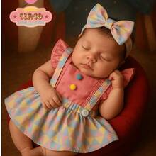 Baby Girls Jumpsuits - 淺粉色 - 查看 6