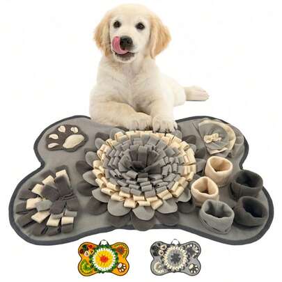 Pet Indoor Snuffle Mat, Suitable For Cats And Dogs, Can Be Used For Training Food Hiding, Scent Detection And Slow Feeding