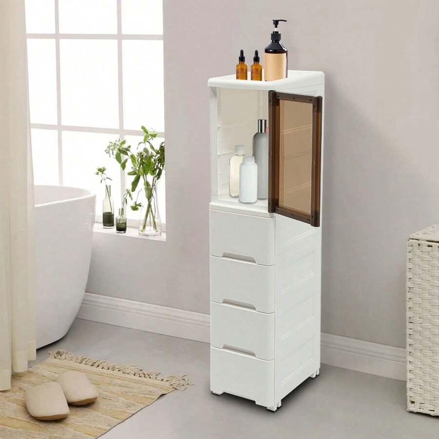 Storage Cabinets - White - View 1